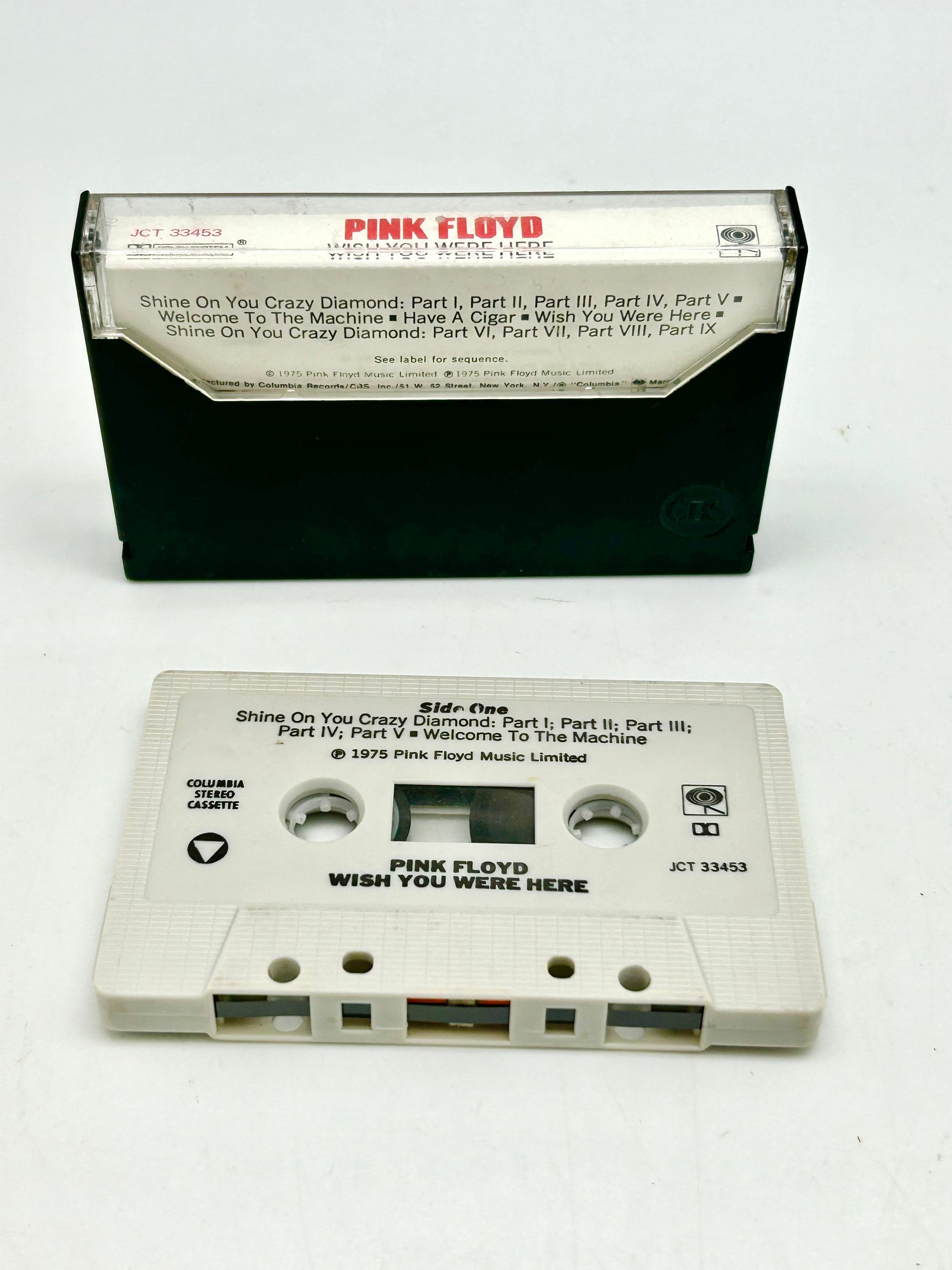 Pink Floyd wish you were here cassette 1975