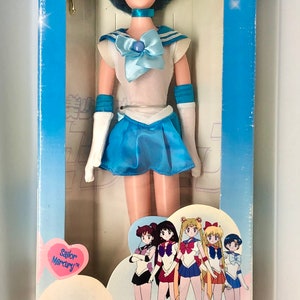 Sailor Moon 17” vintage MERCURY doll