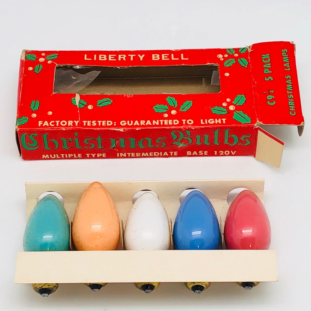 Vintage Christmas Bulb Pack Etsy