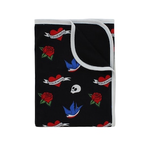 Tattoo flash print blanket