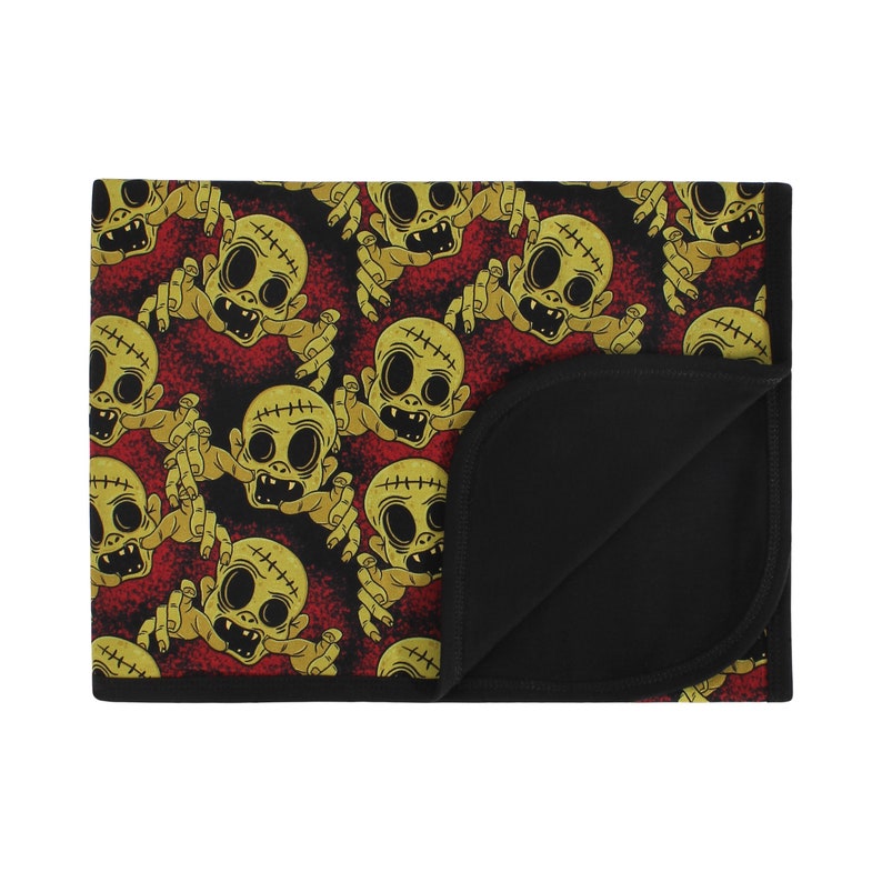 Zombie print blanket image 1