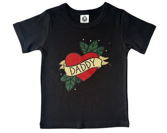 Daddy heart kids T-shirt