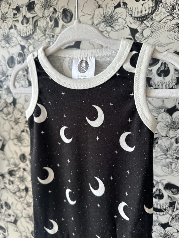 星空の夜のベビーロンパース - Etsy 日本