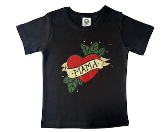 Mama heart kids T-shirt