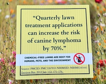 Tuinbord: informeer buren over de risico's van gazonchemicaliën