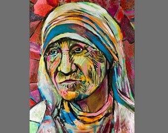 Mother Teresa  Canvas Print