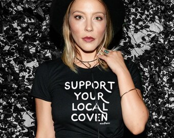 Support Your Local Coven Women's T-shirt, T-shirt for Witches