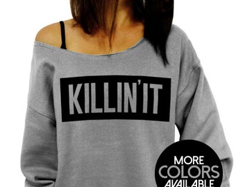 plus size slouchy sweatshirt