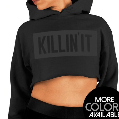 crop top sweaters with hoodie