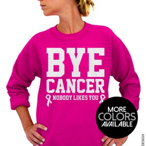 pink ribbon sweatshirt