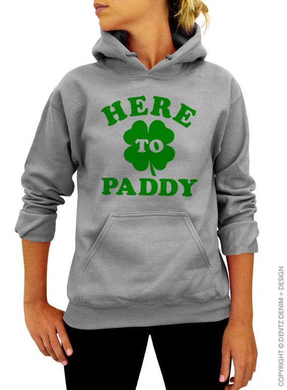 Irish Paddy St Patrick/'s Day Hoodie Paddidas