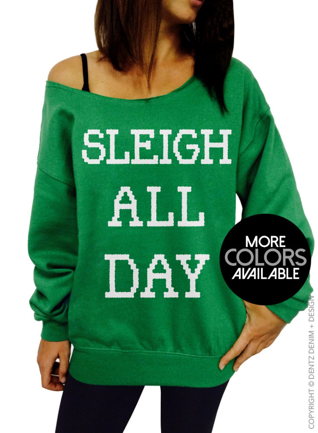 Slay Ugly Christmas Sweater Sleigh All 