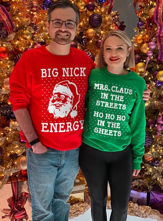BOGO of Christmas Sweaters Big Nick Energy - Etsy