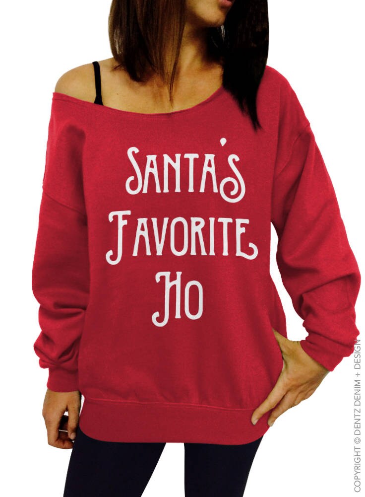 santa's favourite ho sweater