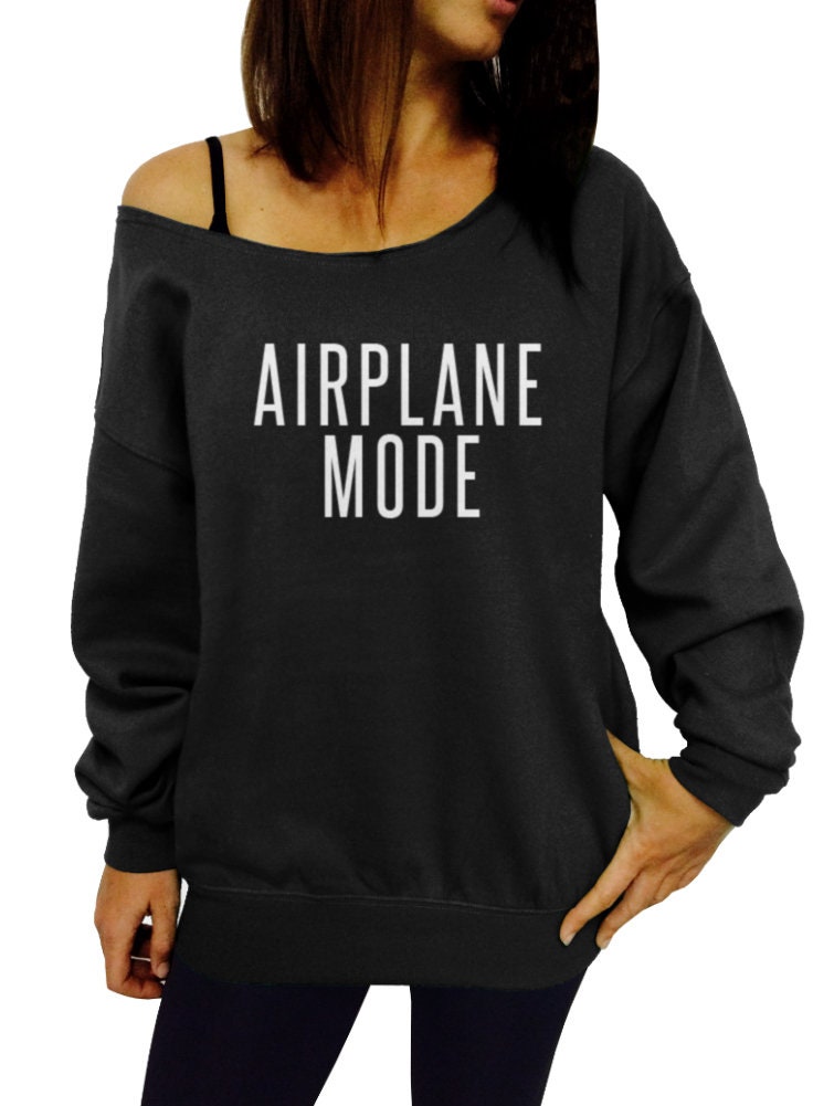 airplane mode sweatshirt