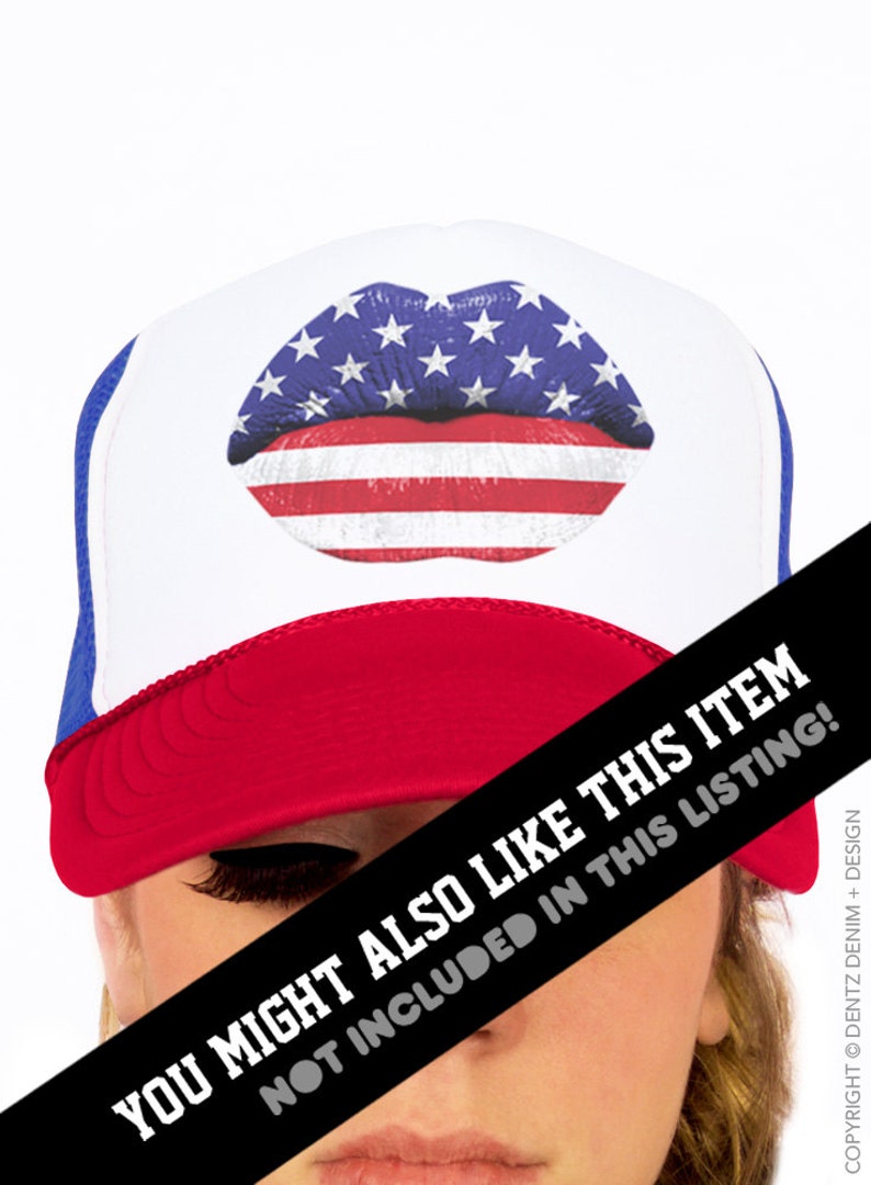 4th of July Hat Rad White & Blue Funny Fourth of July Hat - Etsy