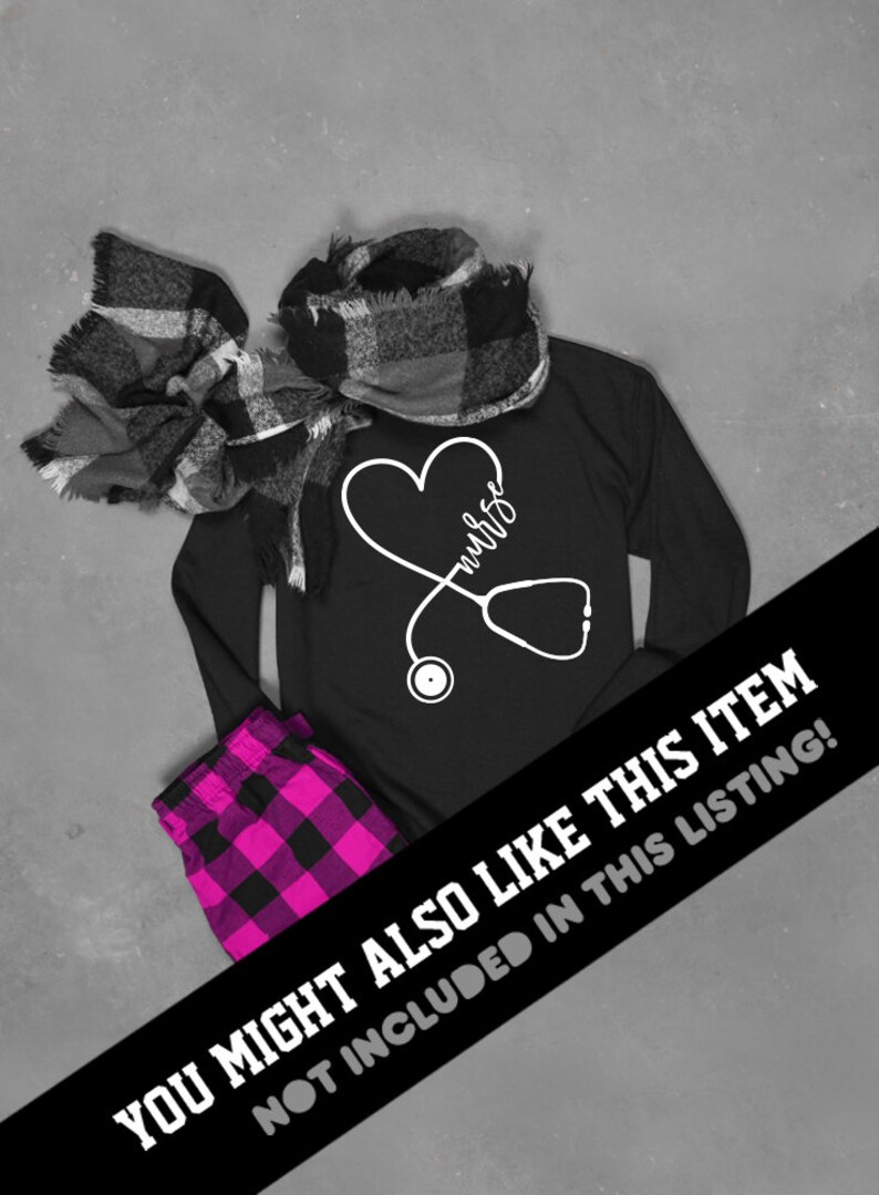 Nurse Heart Stethoscope Tshirt Soft Tshirt Unisex Gift for Etsy