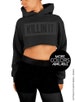 Killin' It, Cropped, Hoodie Sweatshirt, Adult Unisex, Crop Shirt, Womens clothing, Crop Sweater, Gym Hoodie, Crop Top, Killing It 