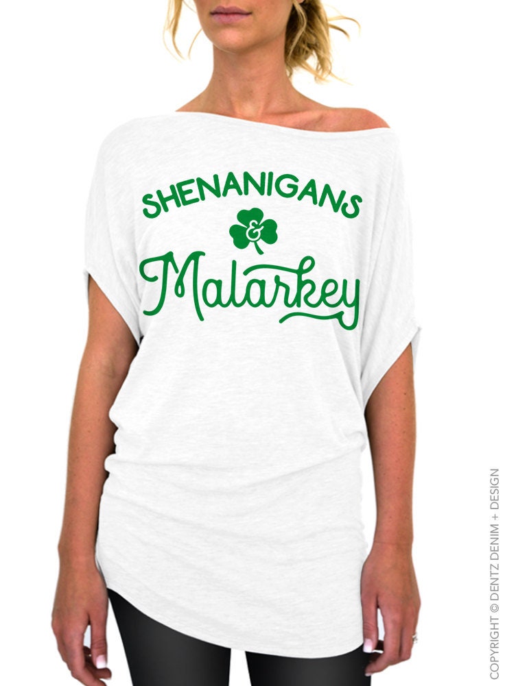 Day Shirt Shenanigans Malarkey Clover 