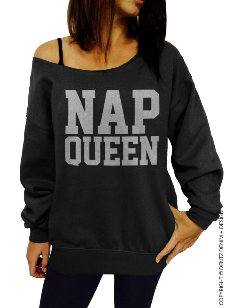Nap Queen Funny Sweater Ladies Shirt Sleep Queen Etsy
