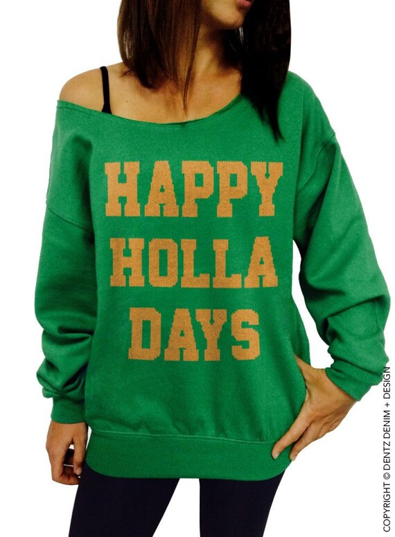 Happy Holla Days Ugly Christmas Sweater 