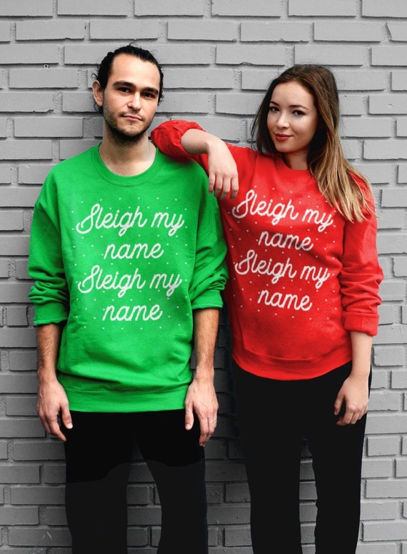 Name Sweatshirt Funny Christmas Sweater 