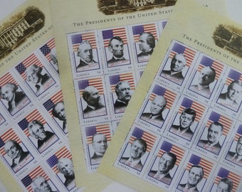 Stamps from Liberia with U.S. Presidents -  For Collecting or Art Projects
