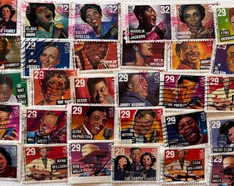 Popular Music - U.S. Stamps Celebrating American Music