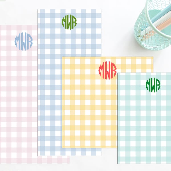 Personalized Notepads Etsy