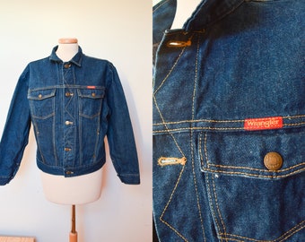 Unisex Trucker Wrangler Denim Jacket