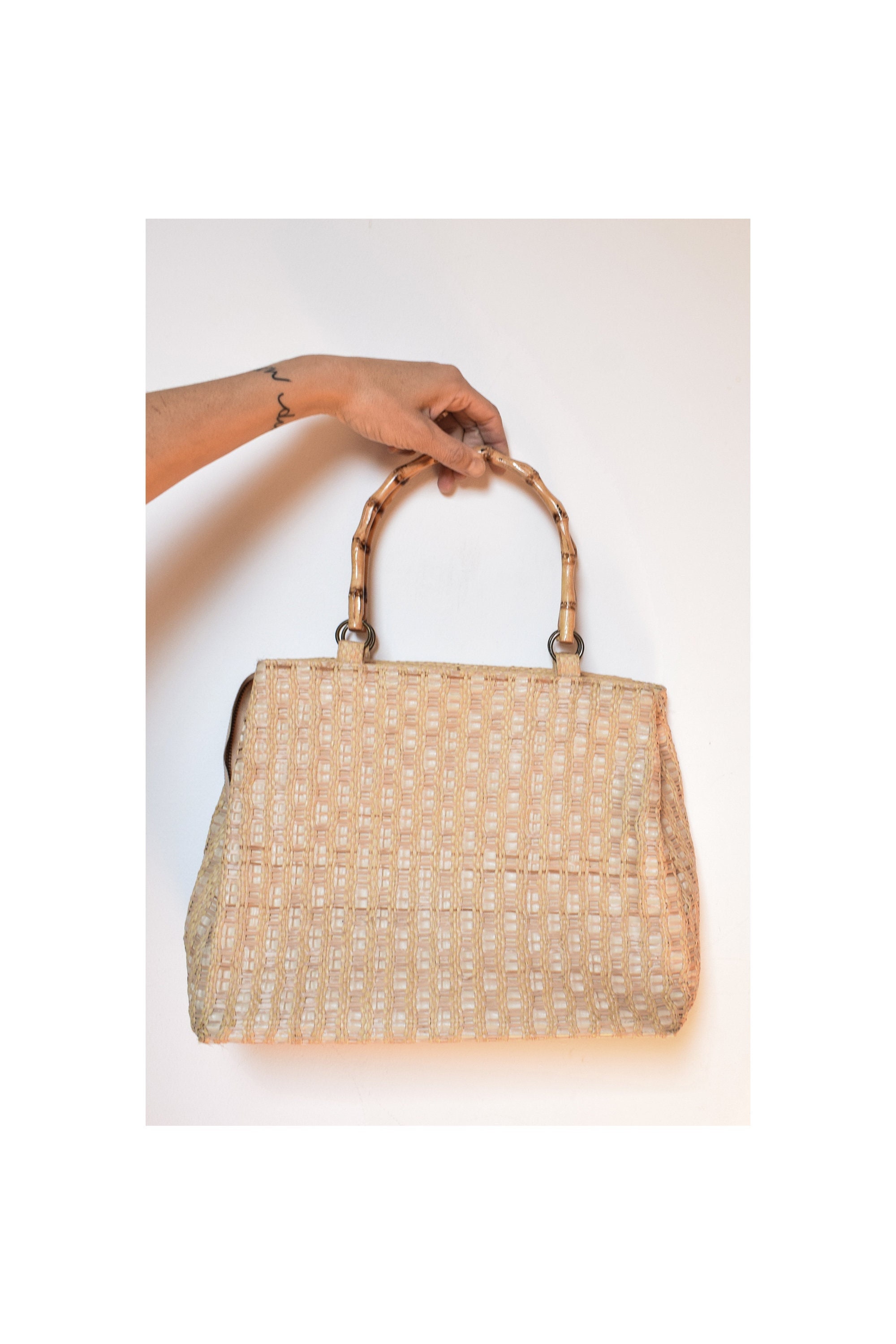 Dolce & Gabbana Crocheted Straw 'Miss Sicily' Top Handle Satchel Handbag, Dolce & Gabbana Handbags