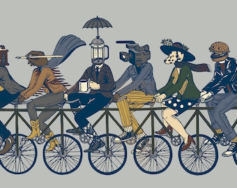 4th Street Bicycle Print