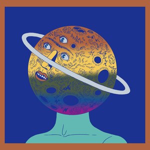 Sweat-shirt Rainbow Planet