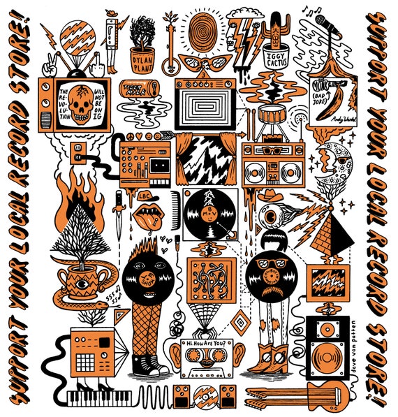 Print- Support Your Local Record Store
