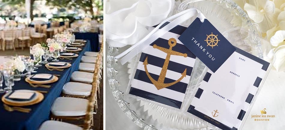 Gold Luggage Tag Favors