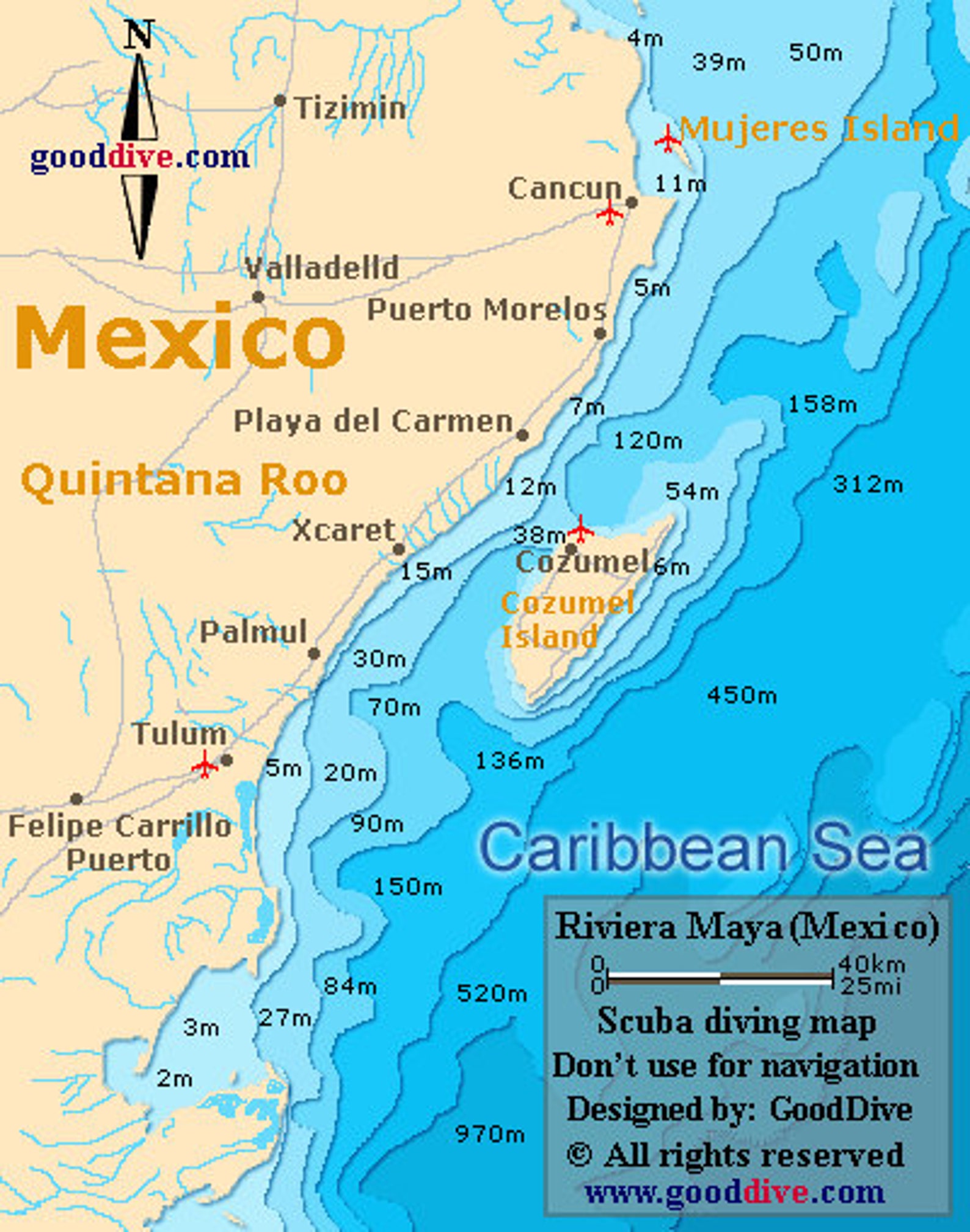 Mexico Puerto Morales Map Luggage Tags 50 At 1 50 Ea Vinyl Etsy