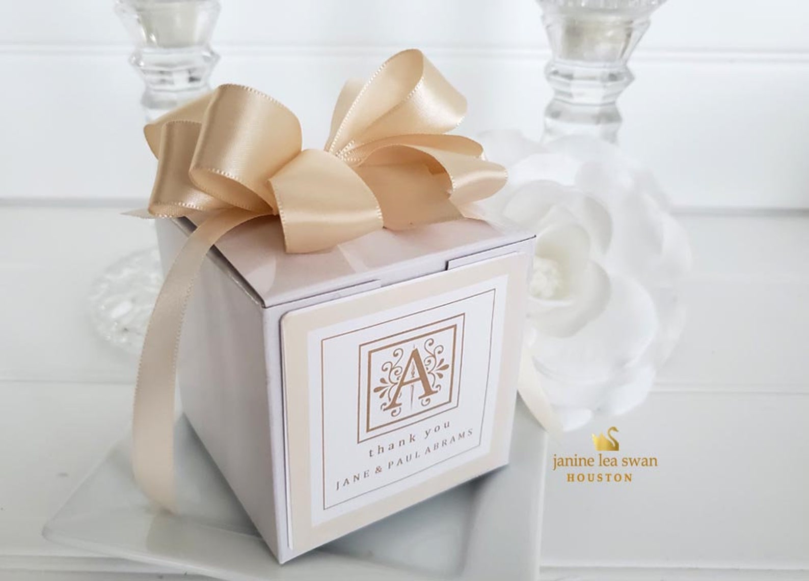 3 Inch Favor Boxes Wedding Favor Boxes Bridal Shower Favors Etsy