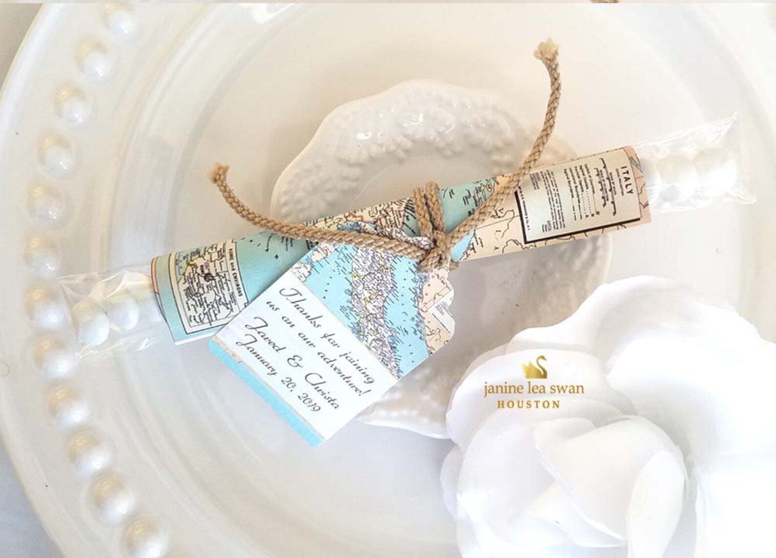 Wedding Candy Favors Bridal Shower Favors Map Party Favors Etsy