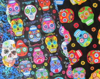 DAY OF The DEAD Fabric Samples