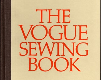 Vogue Sewing Book 1970 FIRST EDITION Second Printing