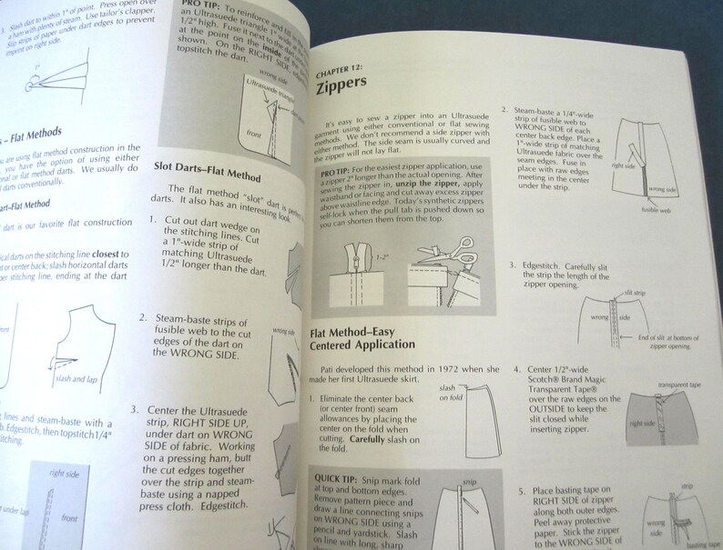 3 Instruction Books for Sewing LEATHER and ULTRASUEDE Palmer, Pletsch, Tandy image 9