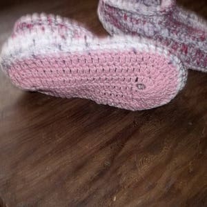 Crochet Pattern Adult Mocassin crochet slippers women or men image 5