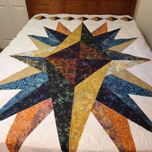 St Raphael&#39;s Star Quilt