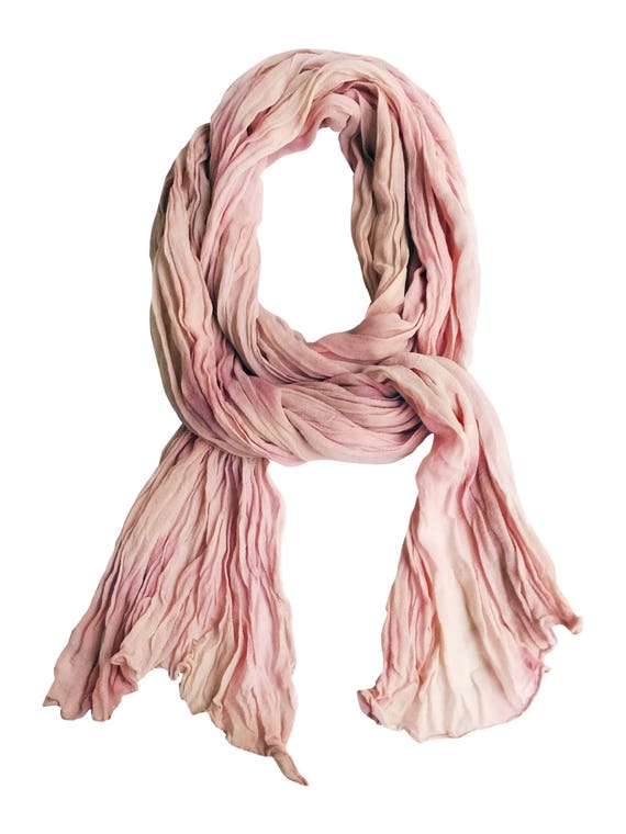 blush chiffon wrap