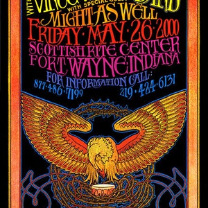 Mickey Hart Band Rock and Roll Concert Poster