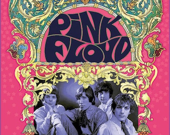 アート・デザイン・音楽 THE IMAGES OF PINK FLOYD Pink Floyd 1967 Concert Poster - Etsy