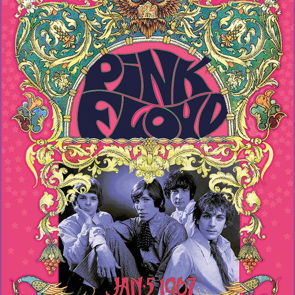 Affiche du concert Pink Floyd 1967