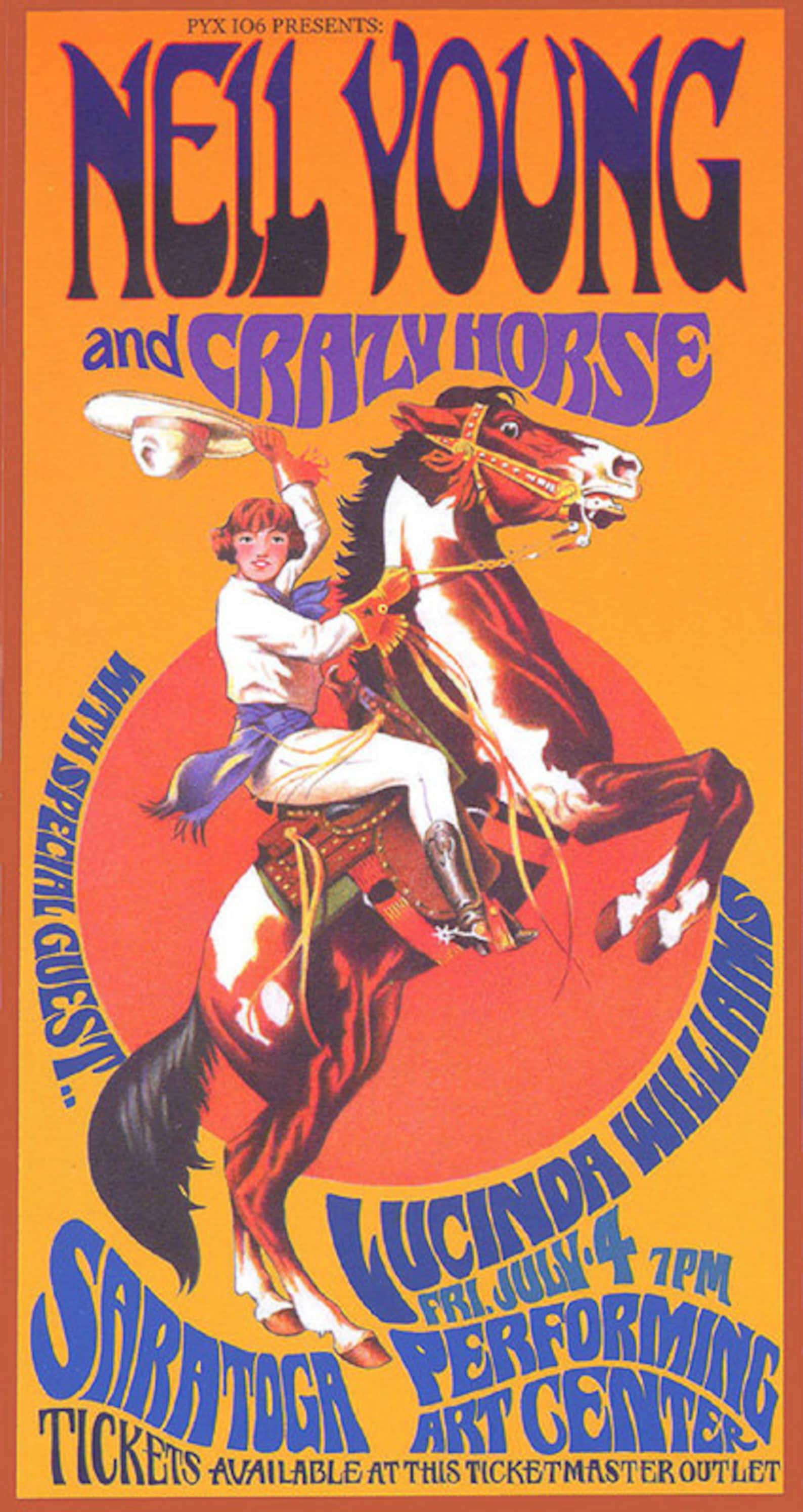 Neil Young Concert Poster Etsy