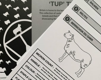 Tup Trumps set of 72 British Sheep Breed Cards