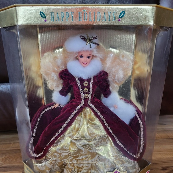 1996 Holiday Barbie Etsy